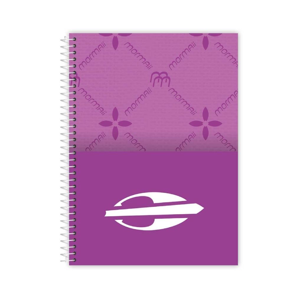 Caderno Universitário Espiral Feminino 160 Folhas Mormaii Credeal - Sortido