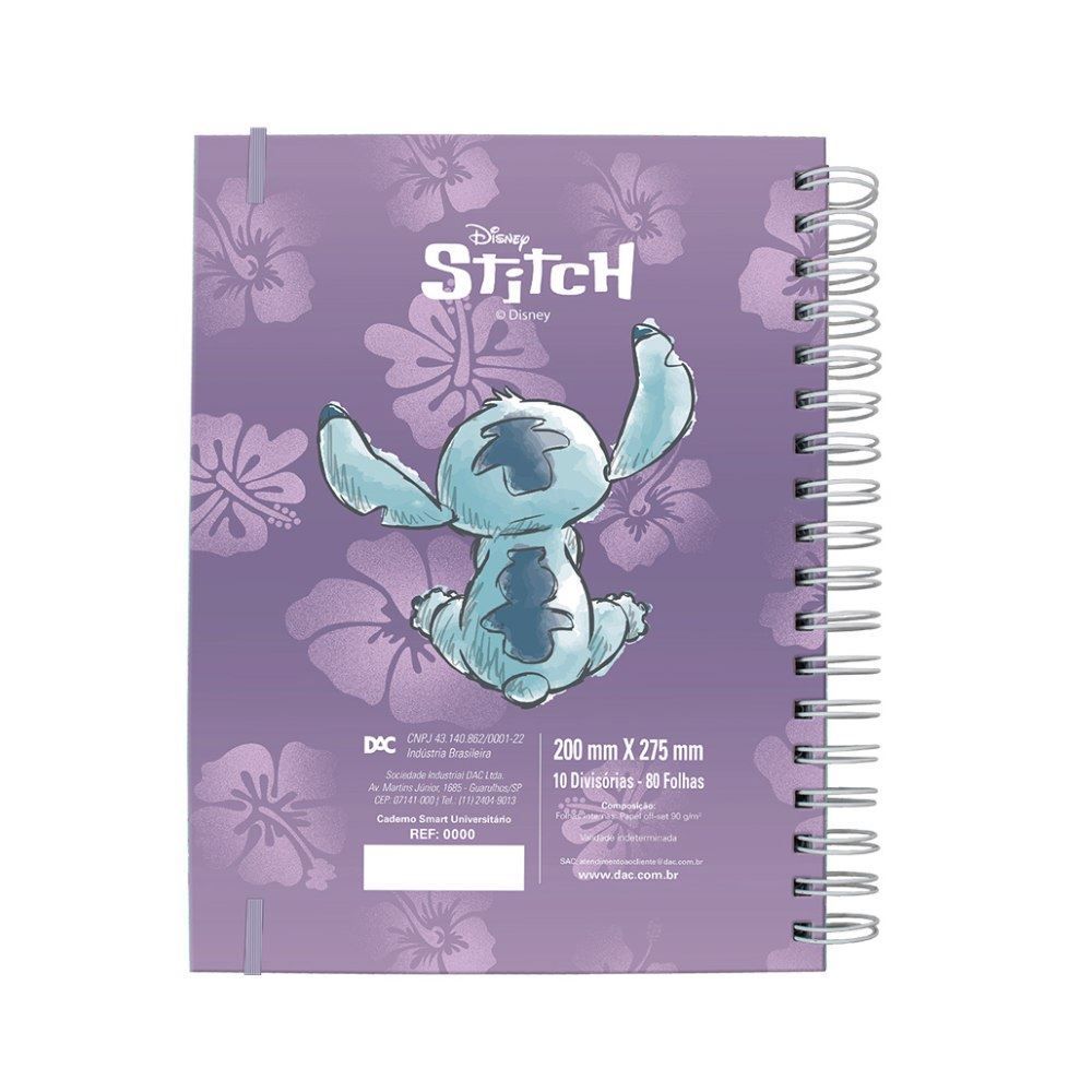Caderno Universitário Smart Stitch 80 Folhas - DAC