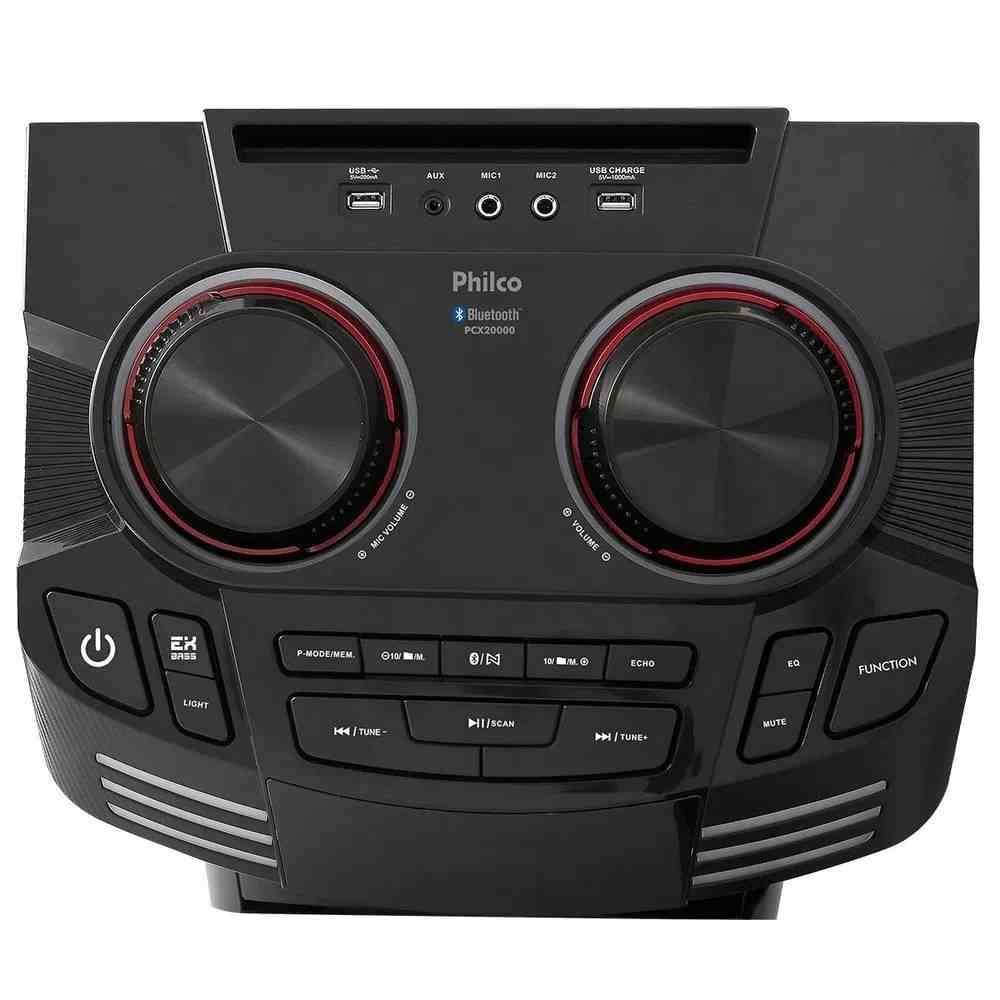 Caixa Acústica 1800W Rms Pcx20000 Philco - Bivolt