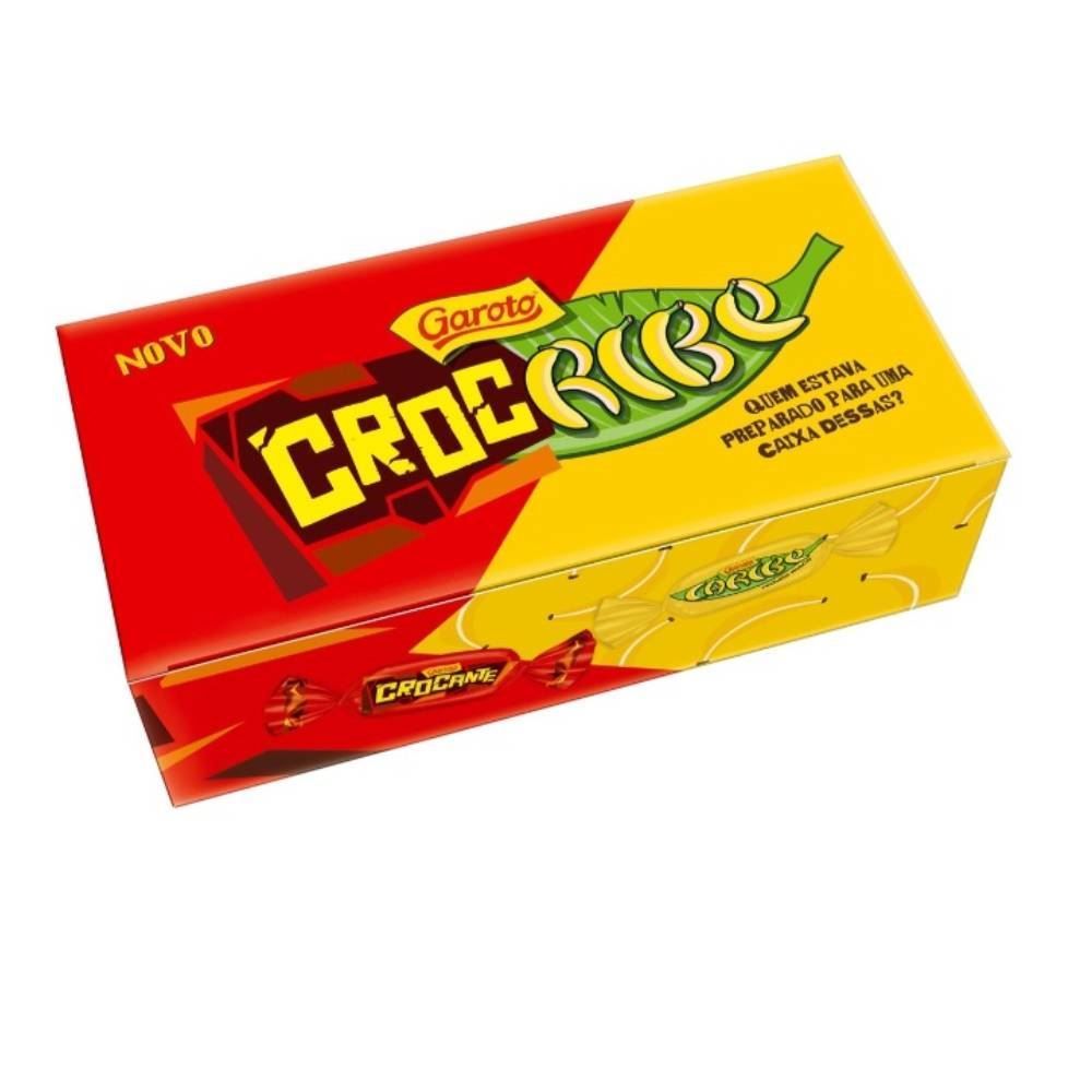 Caixa De Bombom Crocante Caribe Garoto -  215,2g
