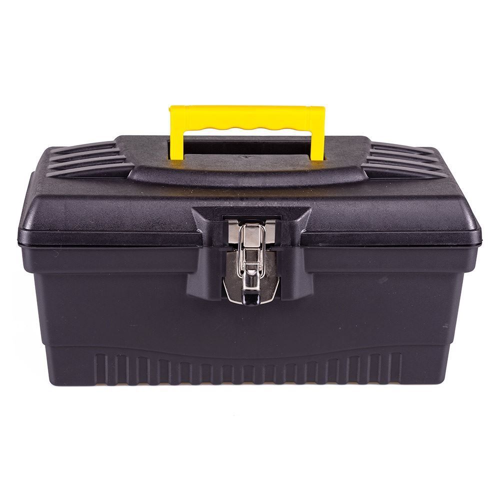 Caixa de Ferramentas Plástica CF-41 São Bernardo - Preto