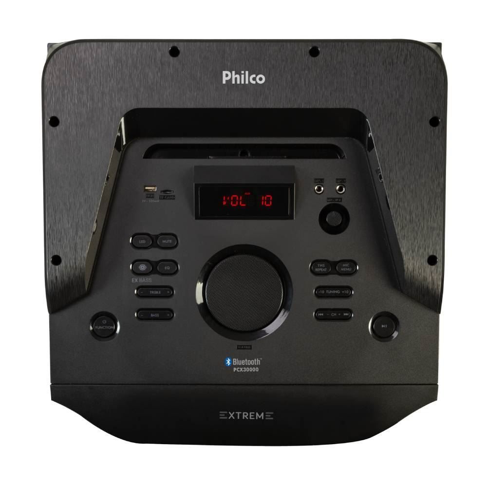 Caixa De Som Acústica Philco 2500W Flash Light Pcx30000 - Bivolt