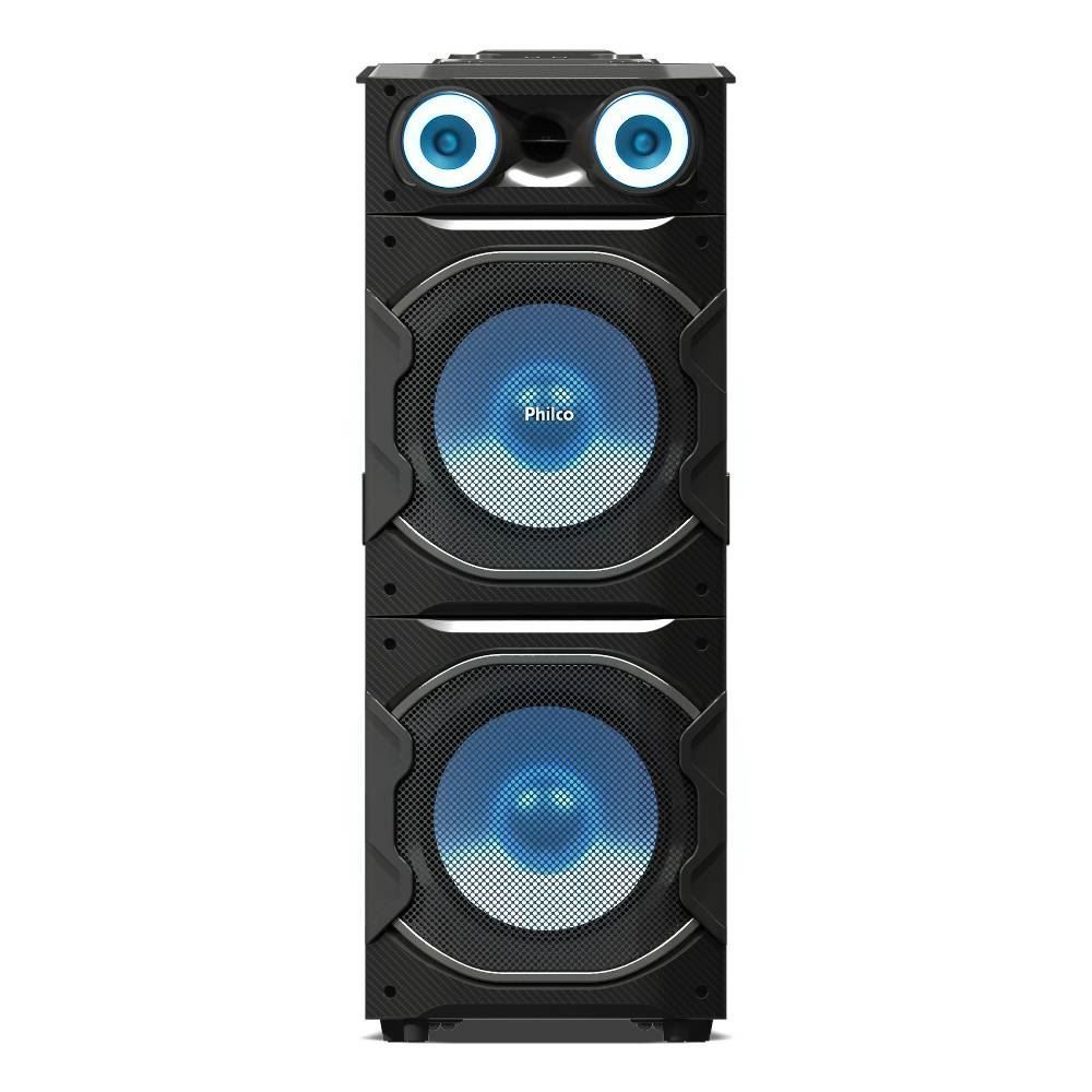 Caixa De Som Amplificada 2600W Philco Pcx26000 Flash Lights - Bivolt