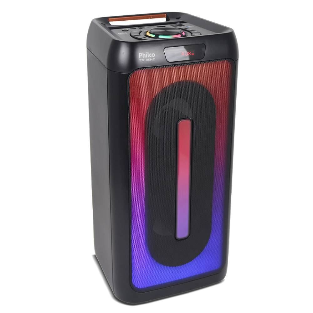 Caixa De Som Amplificada Philco 350W Pcx4501 Flash Lights