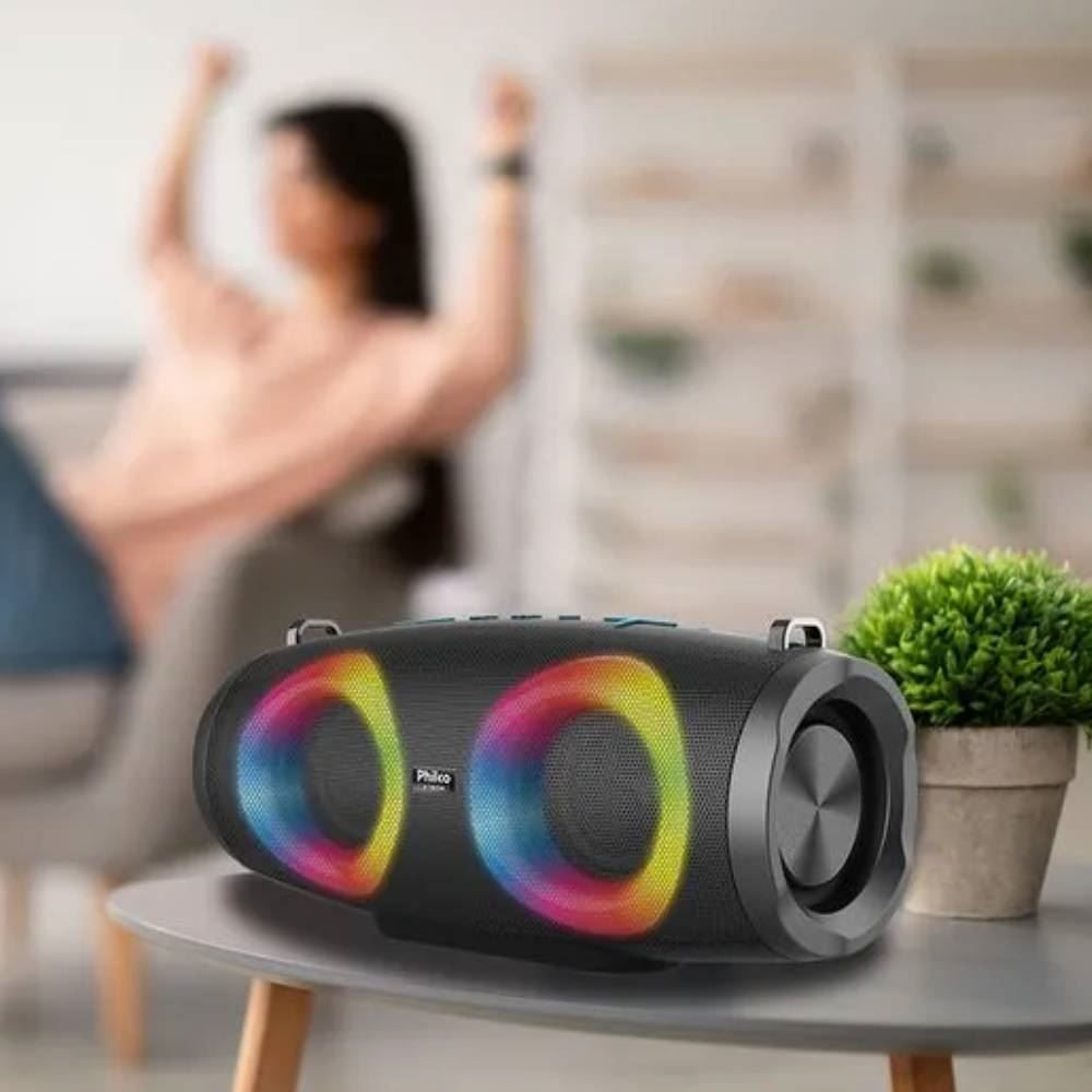 Caixa De Som Bluetooth Philco Extreme Pbs45bt - Preto