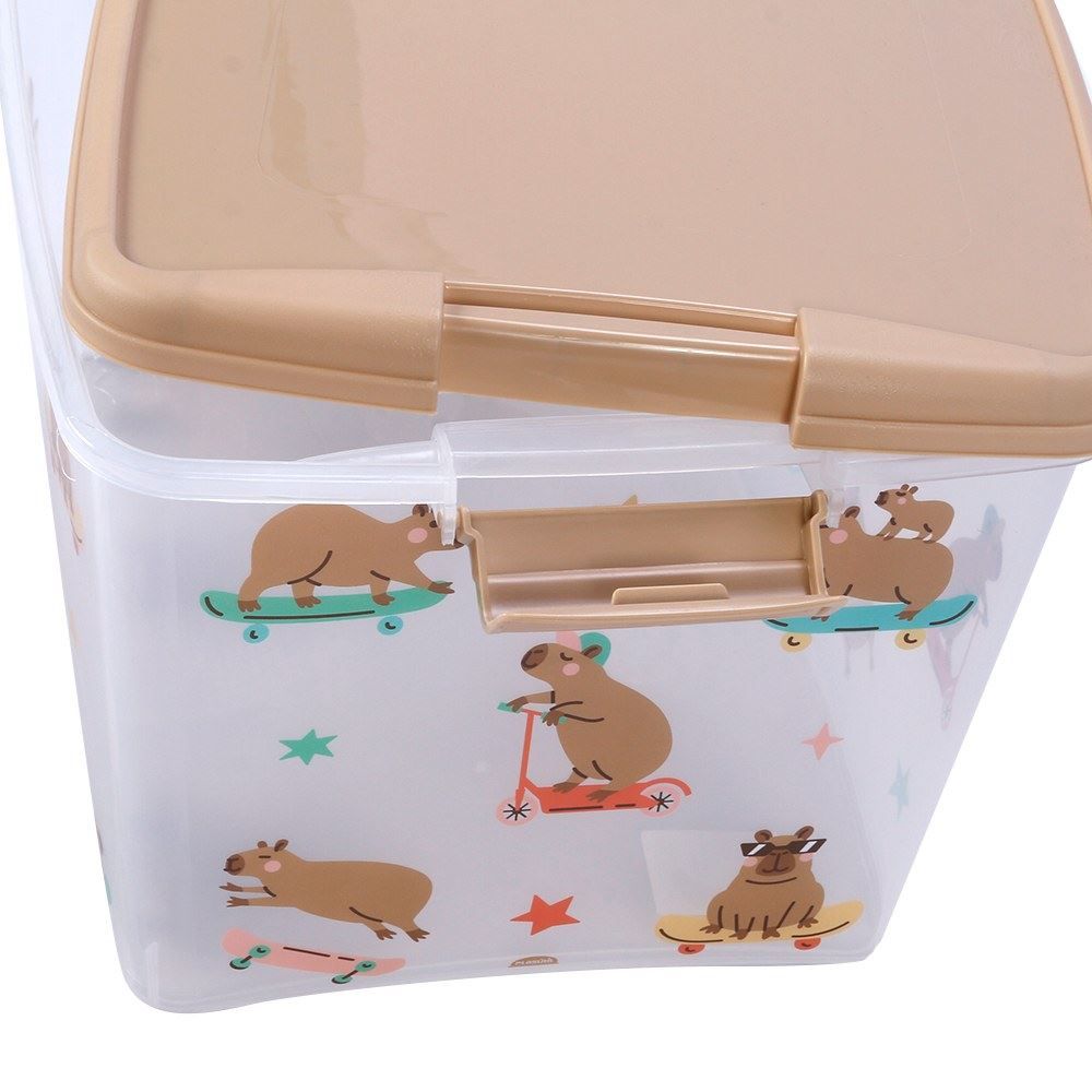 Caixa Organizadora com Tampa Capivara 19,8 Litros - Plásutil