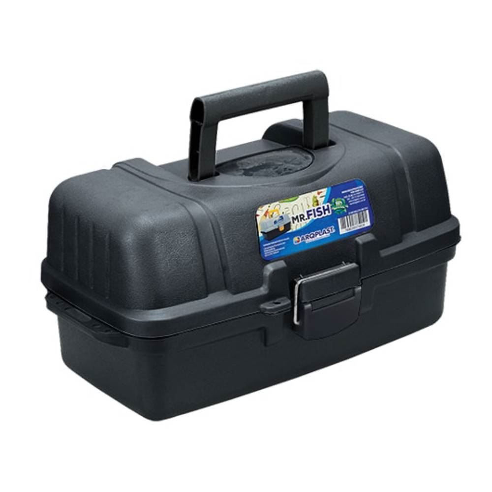 Caixa Organizadora Mr. Fish 17" 3 Bandejas Arqplast - 25386