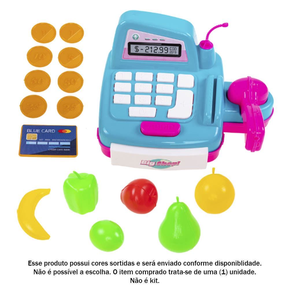 Caixa Registradora Usual Brinquedos Girl Com Som E Luz - 434