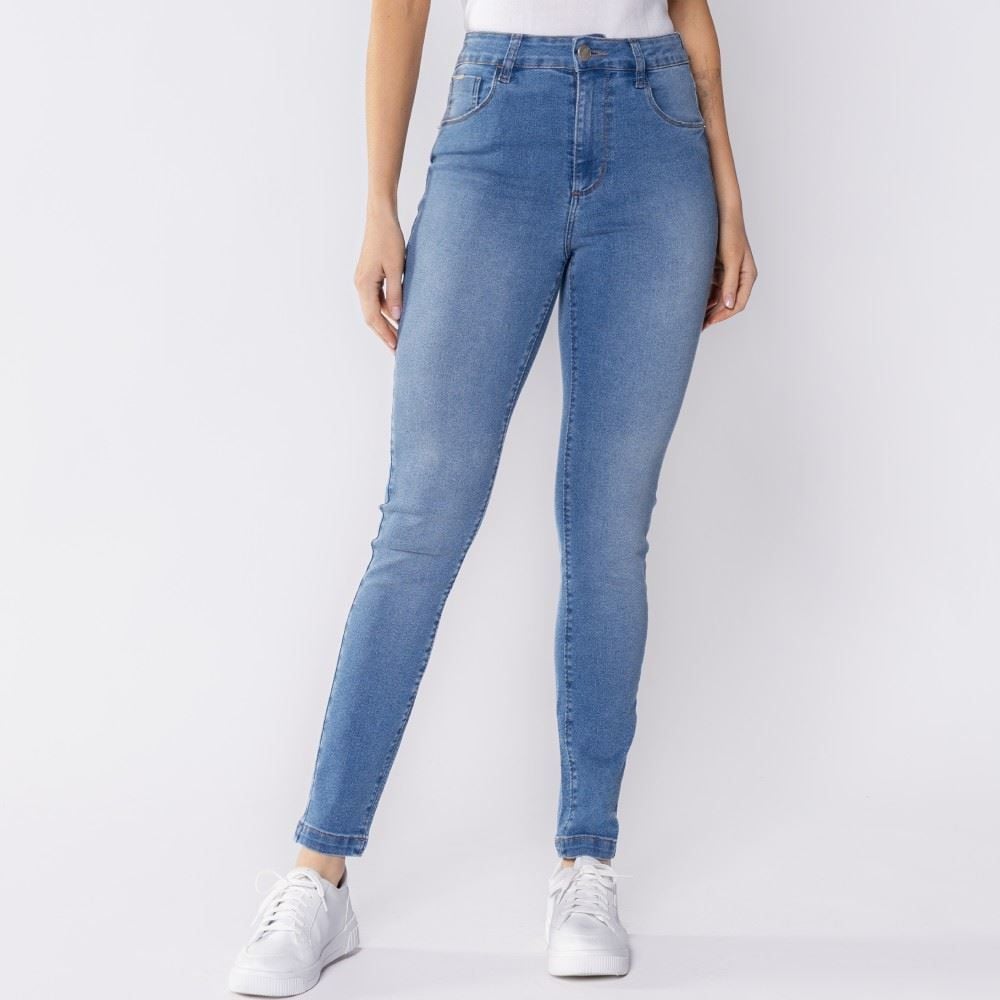 Calça Feminina Basic Jeans Skinny Patricia Foster