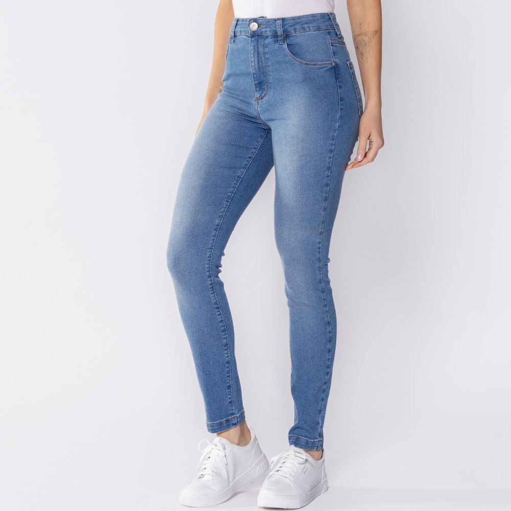 Calça Feminina Basic Jeans Skinny Patricia Foster