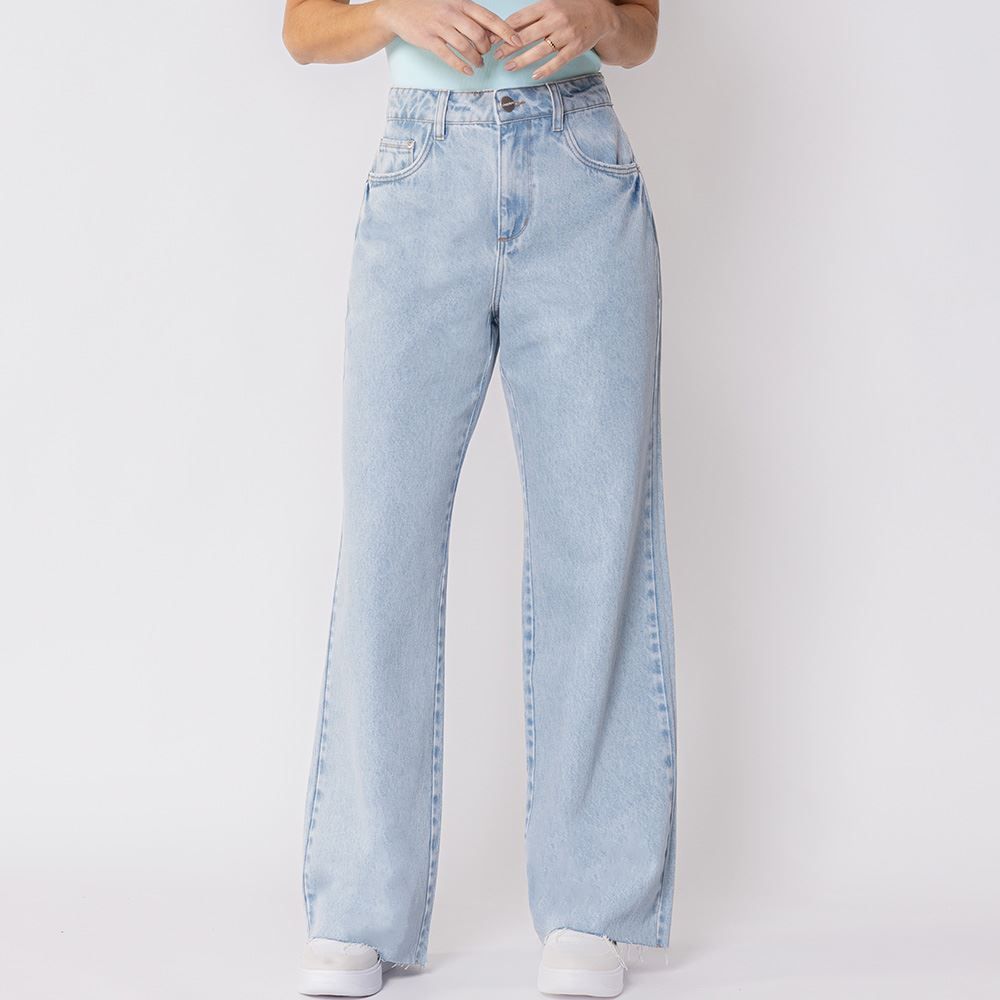 Calça Feminina Jeans Wide Leg Boby Blues