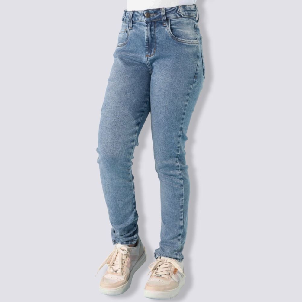 Calça Jeans Infantil Feminina Skinny 12 a 16 Anos Marmelada
