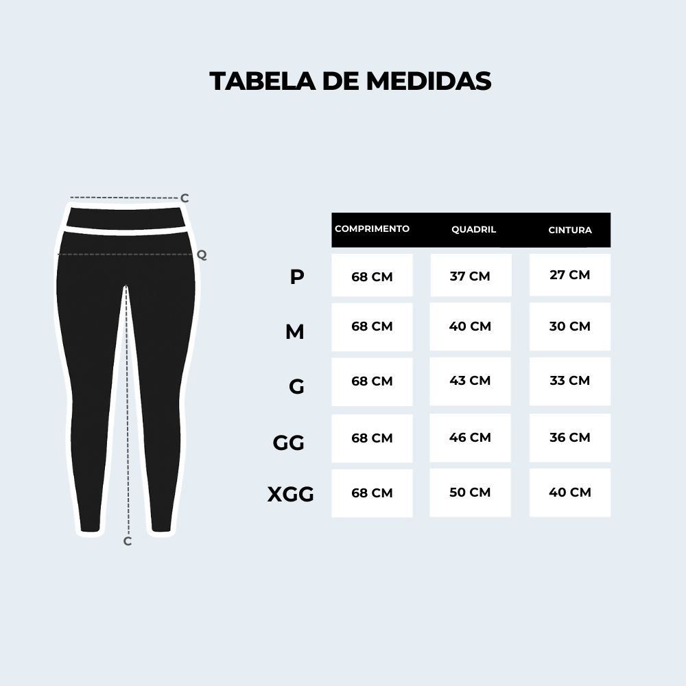 Calça Legging Feminina De Suplex Scream