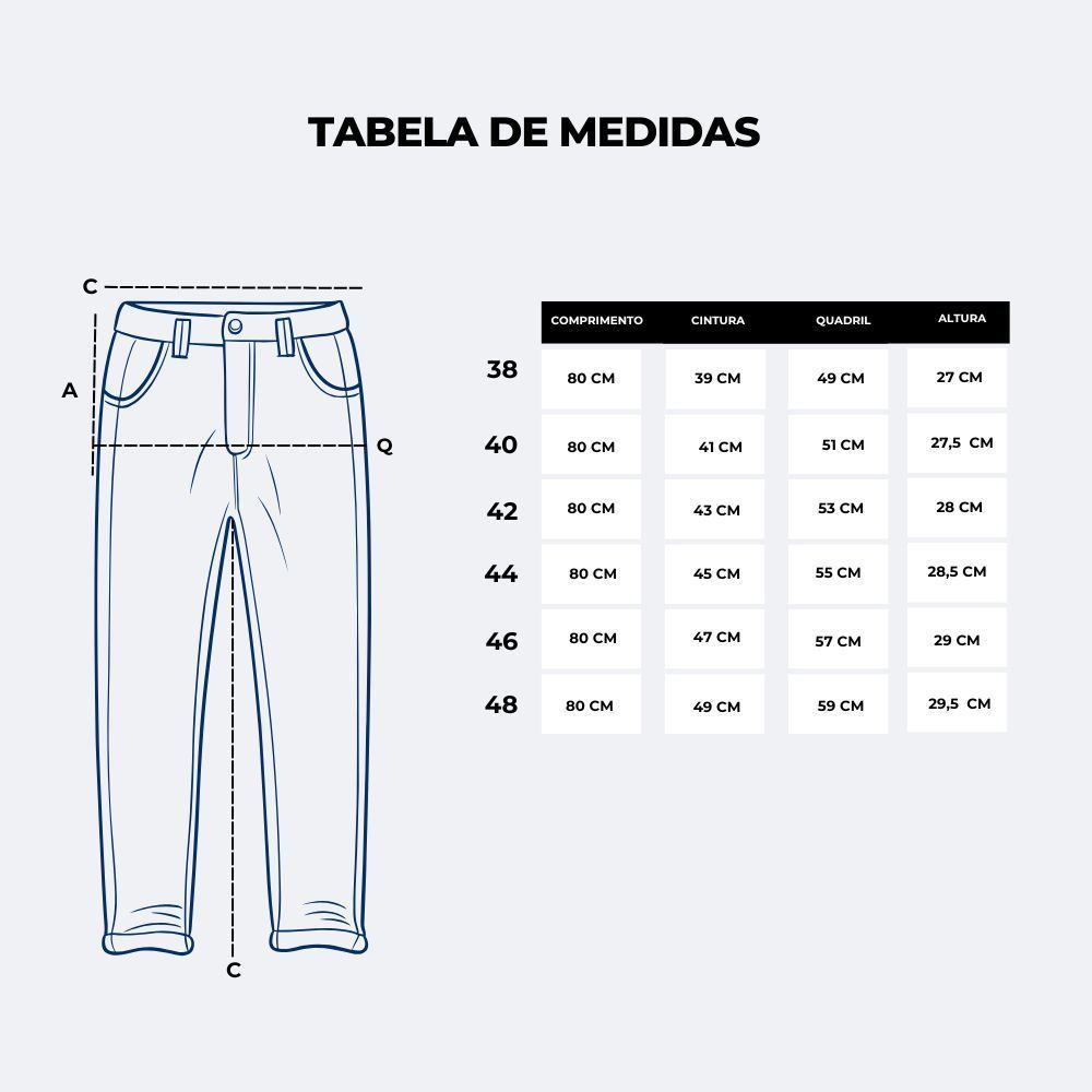 Calça Masculina Slim Jeans Marc Alain 