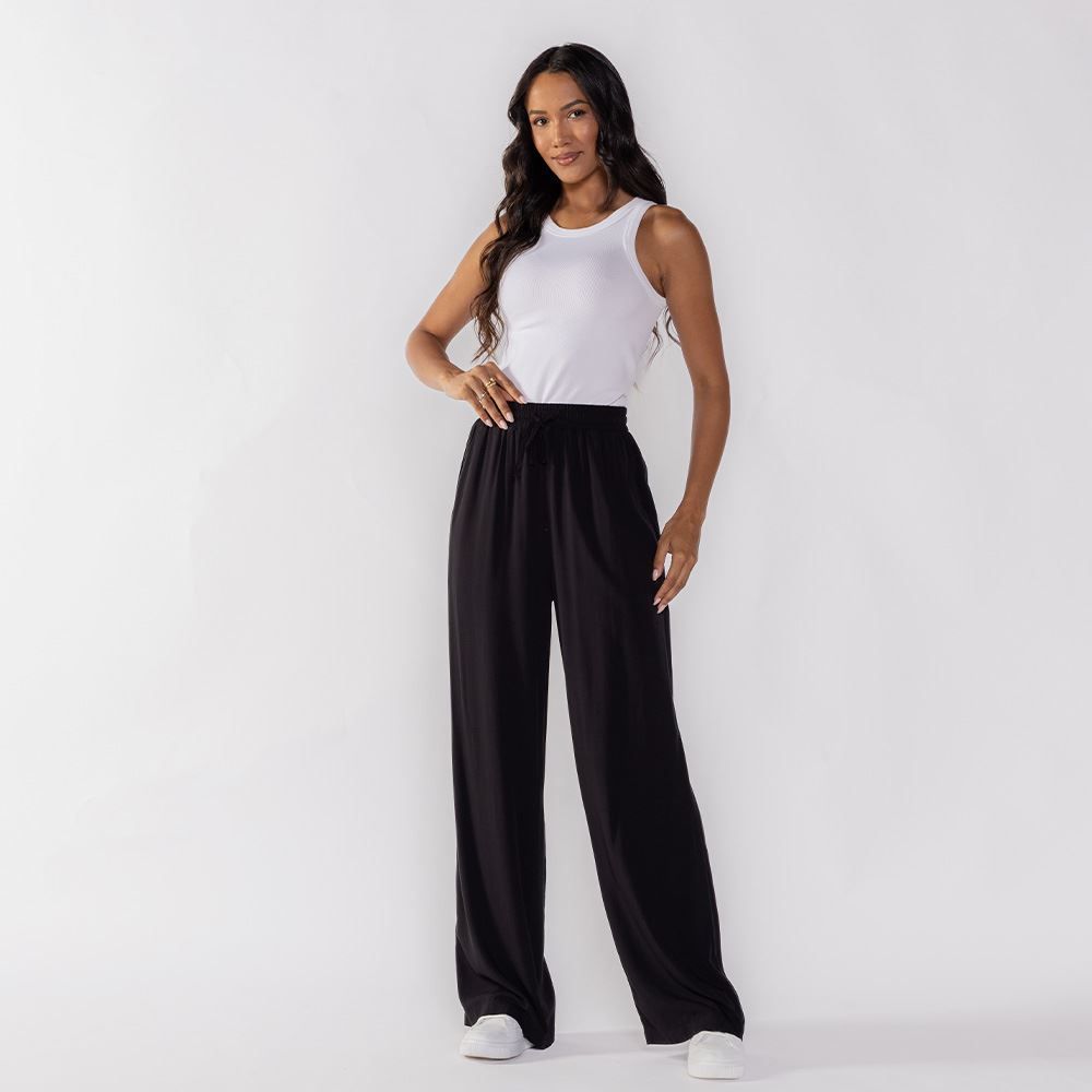 Calça Pijama Feminina Viscose Patricia Foster