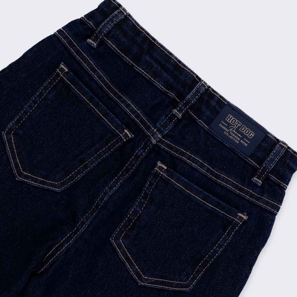 Calça Reta Infantil Menino 4 a 10 Anos Hot Dog