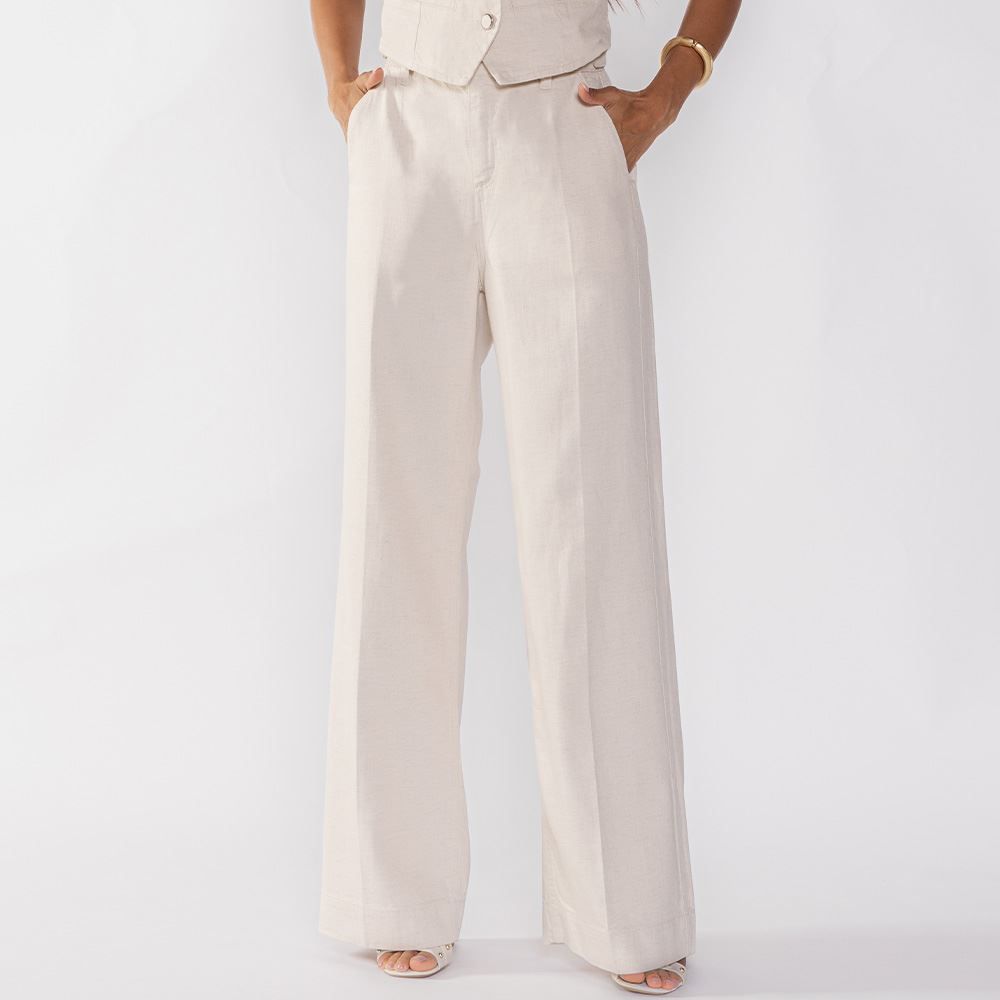 Calça Wide Leg Feminina Patricia Foster