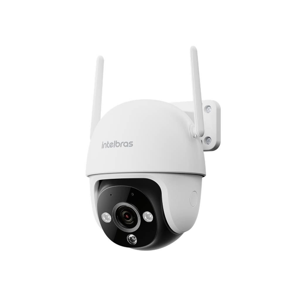 Câmera De Segurança Intelbras Externa Inteligente Full Hd Wi-Fi 360° - Bivolt