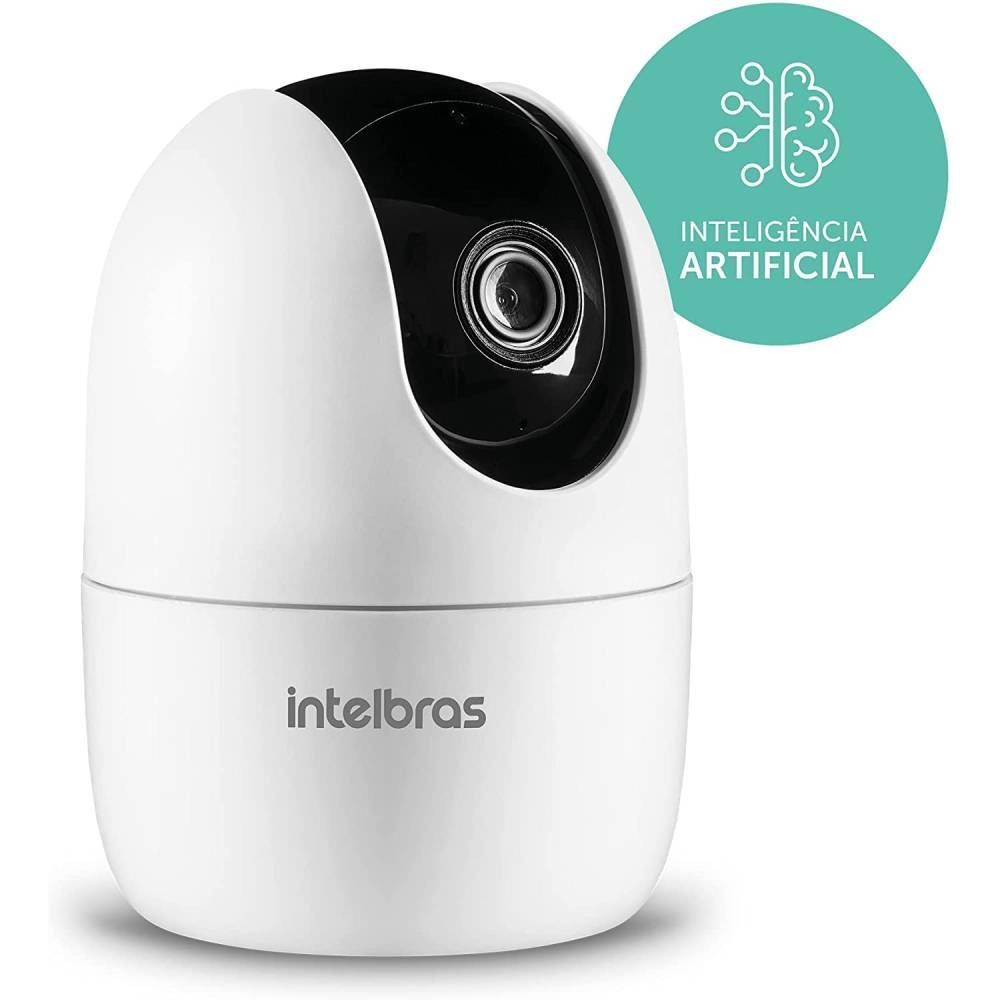 Câmera De Vídeo Intelbras Inteligente Full Hd360° Im4 - Branco