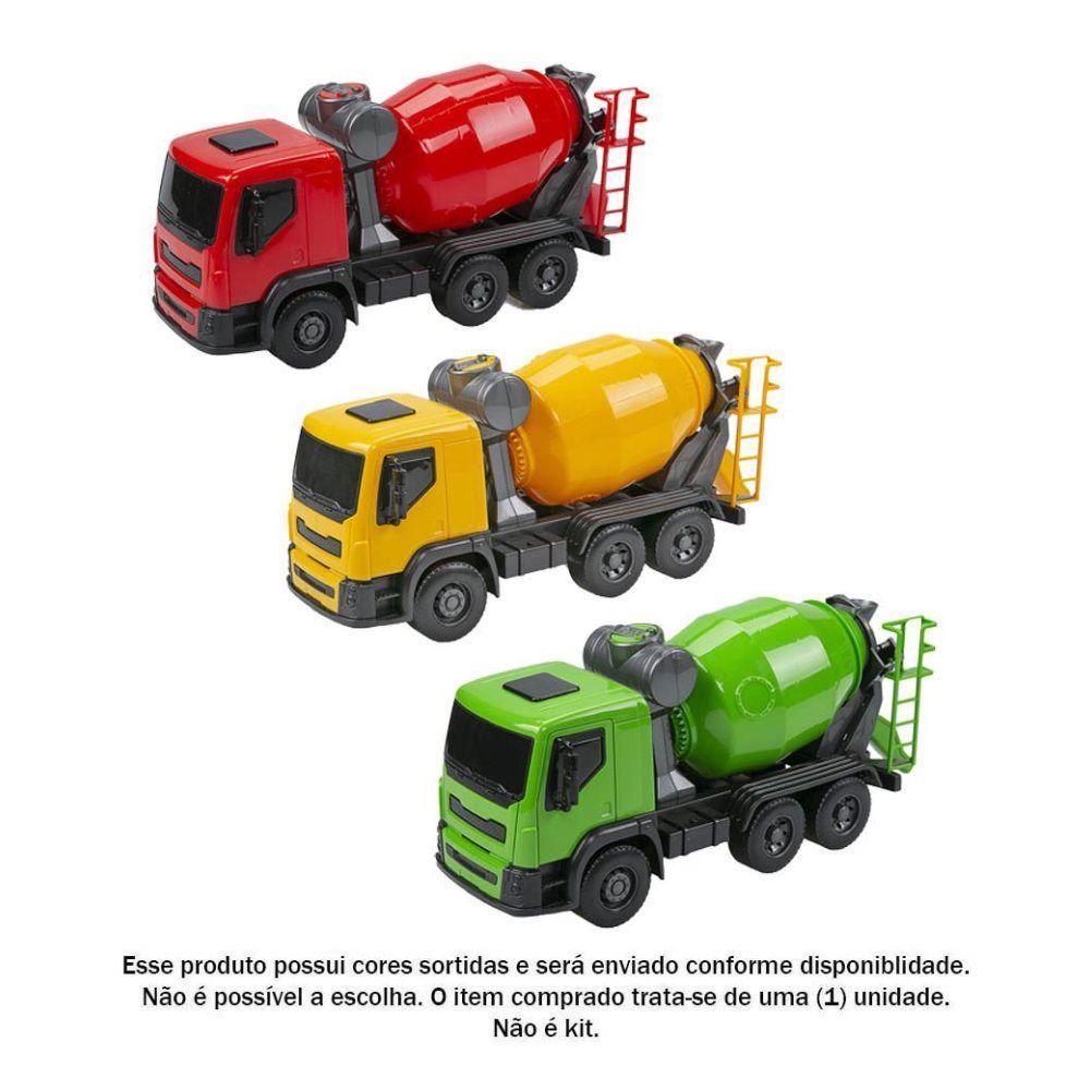 Caminhão Betoneira Brutale Roma Brinquedos - Sortido