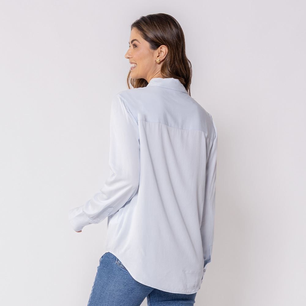 Camisa Feminina Manga Longa Patricia Foster