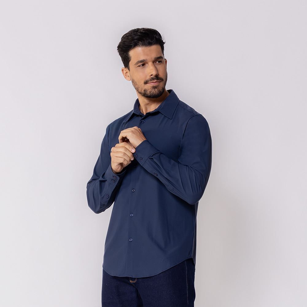 Camisa Masculina De Botão Thing