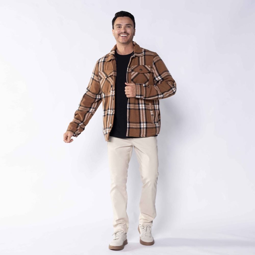 Camisa Masculina Xadrez De Flanela Thing