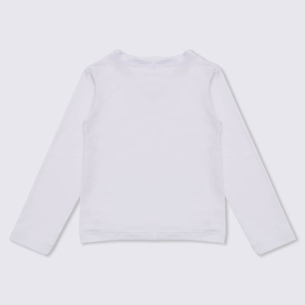 Camiseta 1 a 3 anos Térmica Gola Redonda Fakini