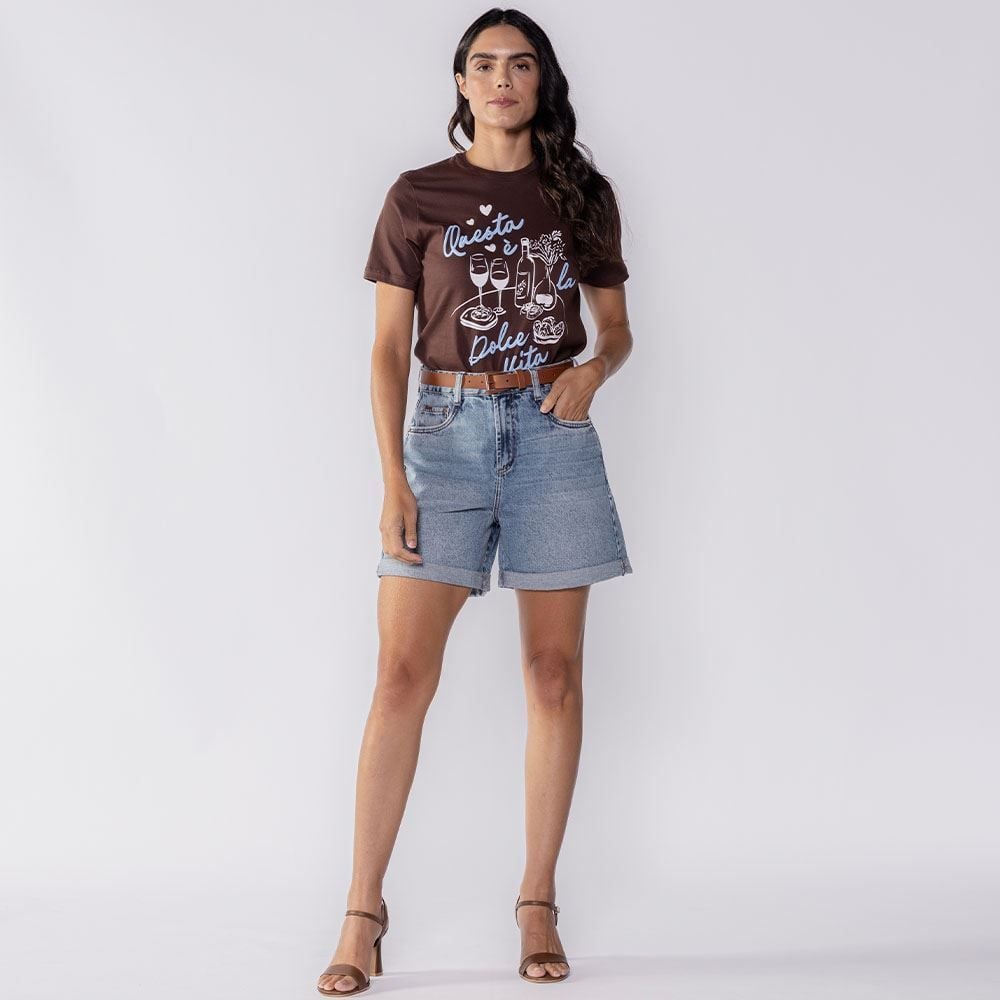 Camiseta Feminina Dolce Vita Boby Blues