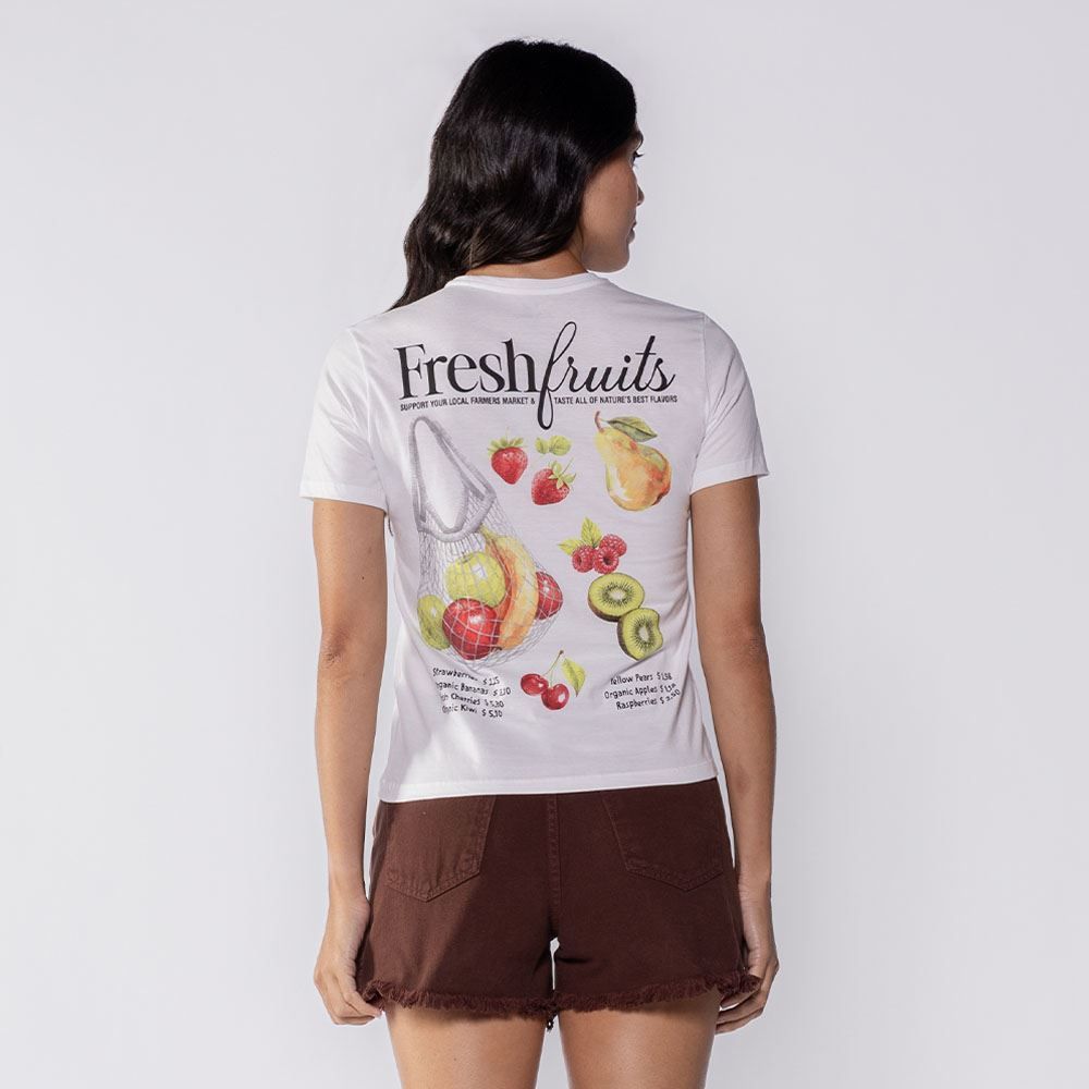 Camiseta Feminina Fresh Fruits Boby Blues