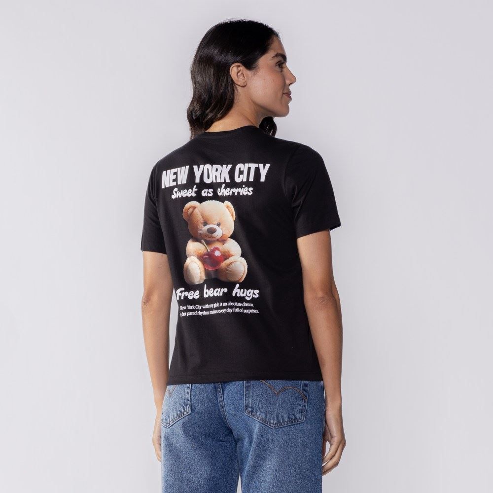 Camiseta Feminina New York Boby Blues