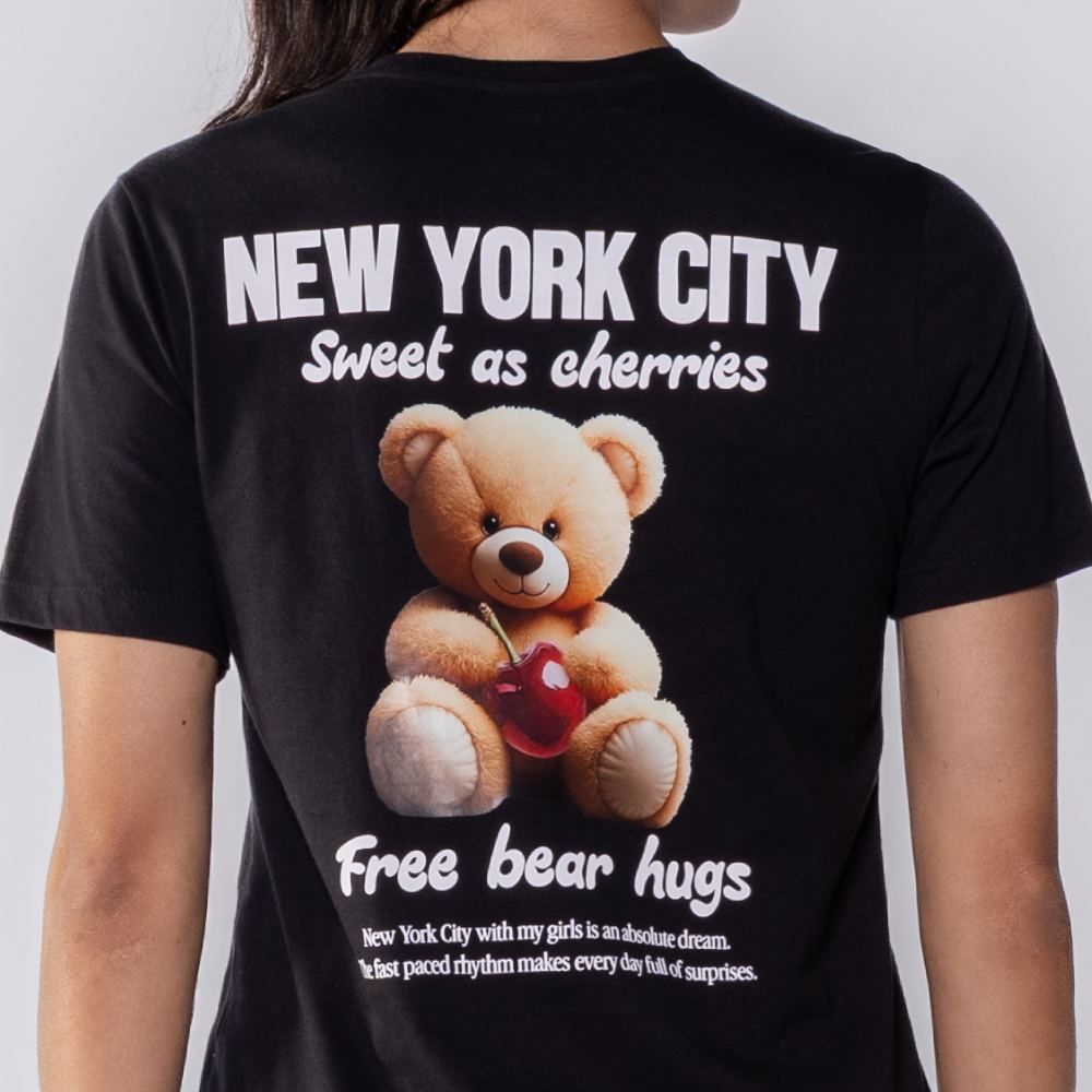 Camiseta Feminina New York Boby Blues
