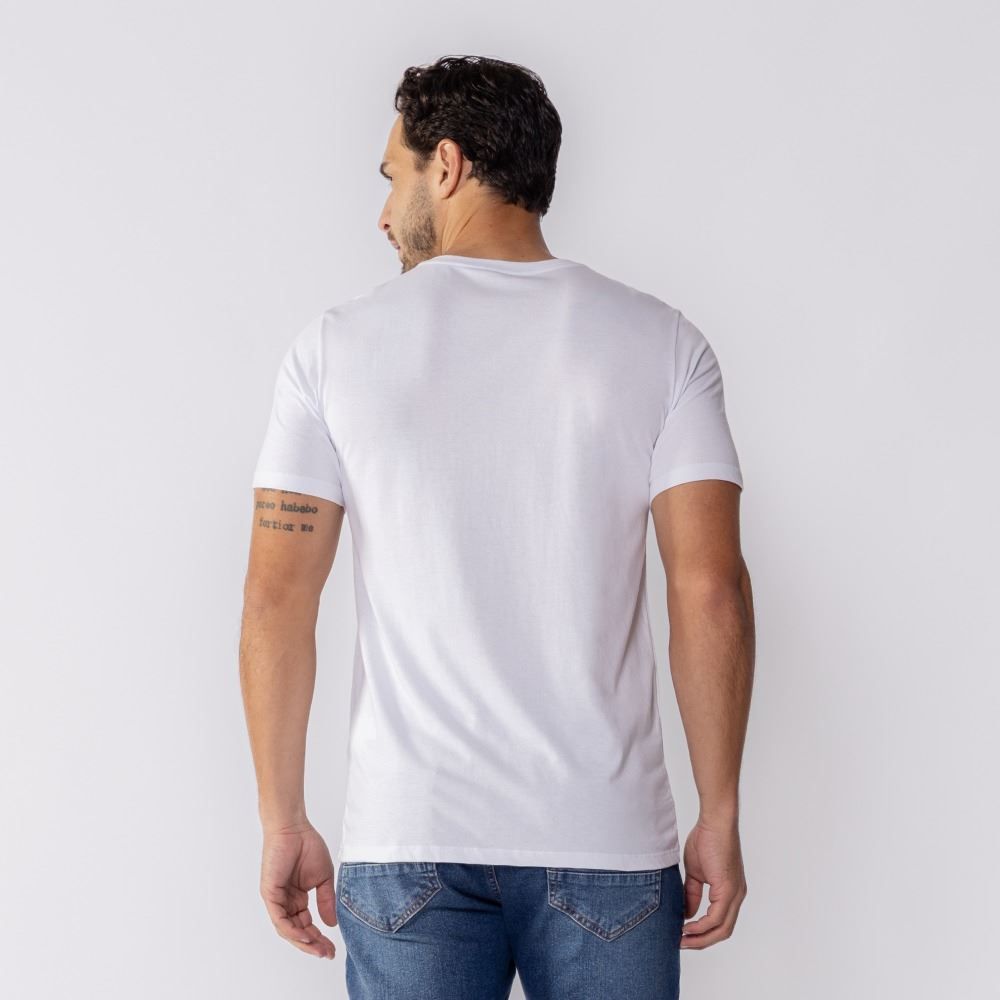 Camiseta Masculina Manga Curta Estampada Thing