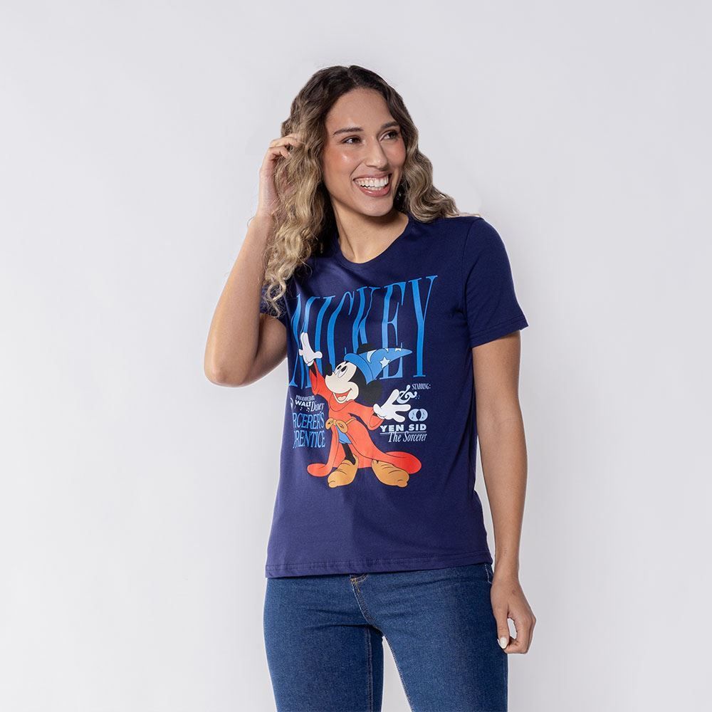 Camiseta Mickey Mouse Feminina Bandup