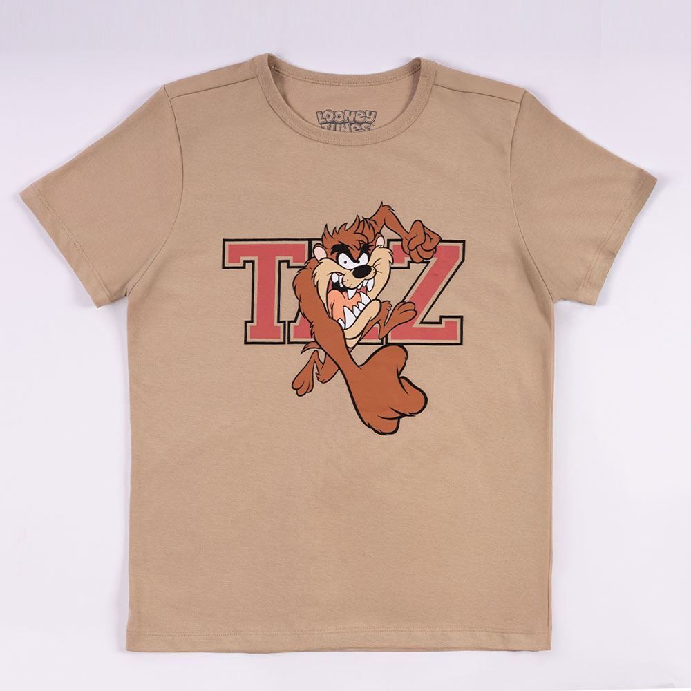 Camiseta Taz Mania Juvenil 12 a 16 Anos Looney Tunes