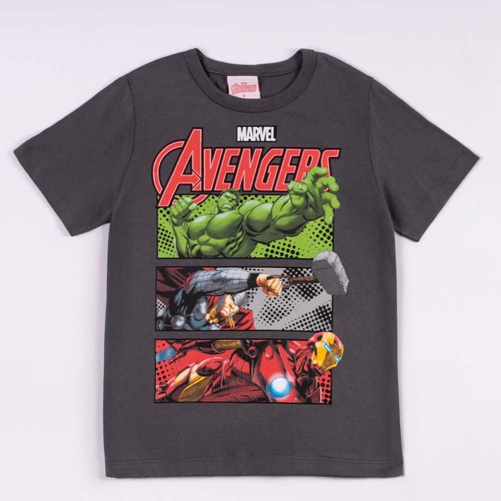 Camiseta Vingadores Infantil 4 a 10 Anos Marvel