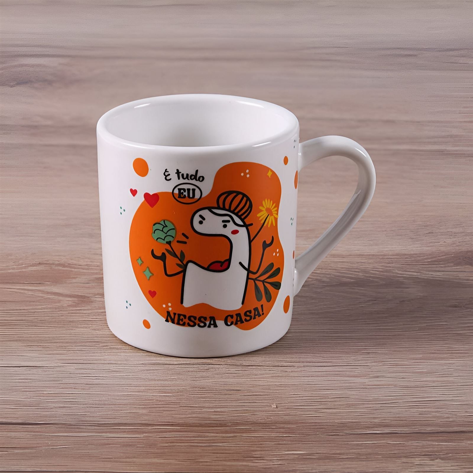 Caneca Bento É Tudo Eu Nessa Casa Lv Porcelanas  - E TUDO EU NESSA CASA