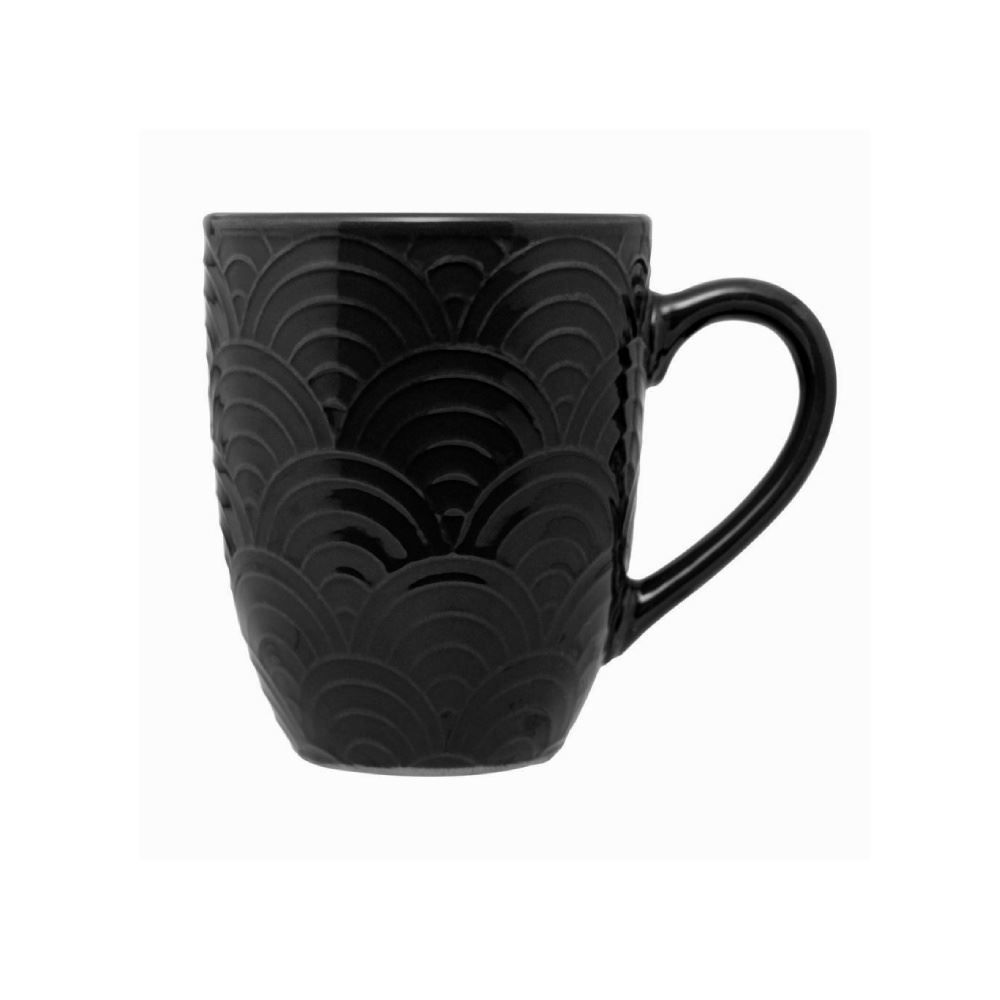 Caneca Cerâmica Ipanema Lyor 220Ml - Preto