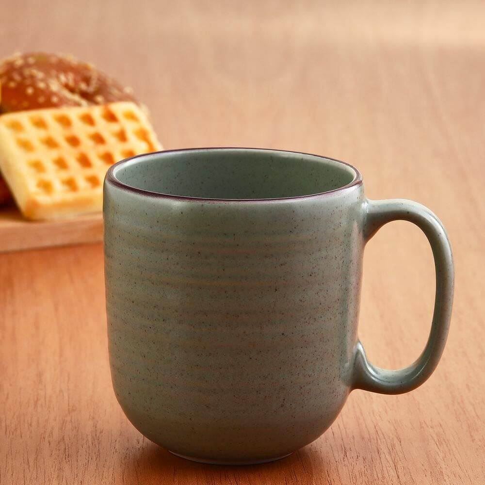 Caneca Cerâmica Naturalle 295Ml Verde Fosco - Havan Casa