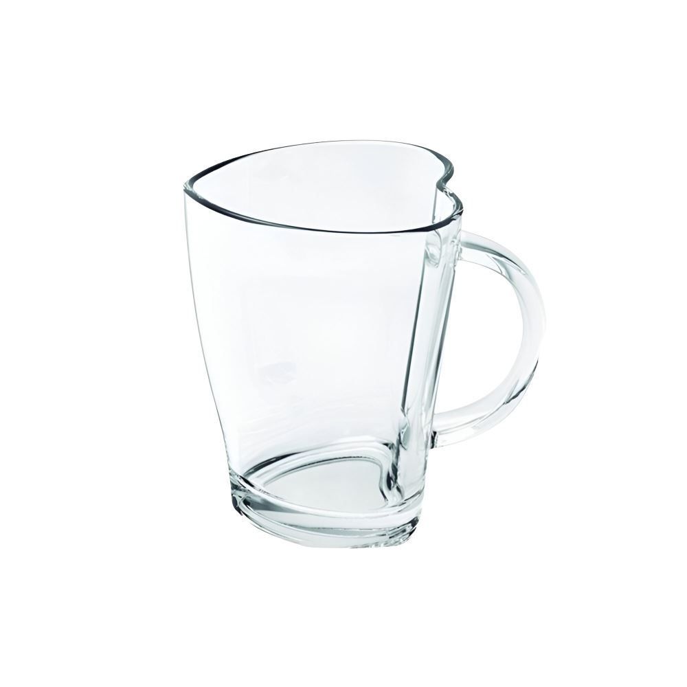 Caneca Coração Class Home 240 Ml - Vidro