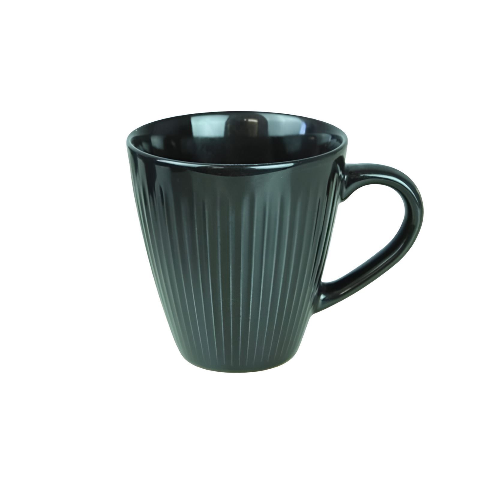 Caneca De Cerâmica Glamour Havan Casa 345Ml - Preto 