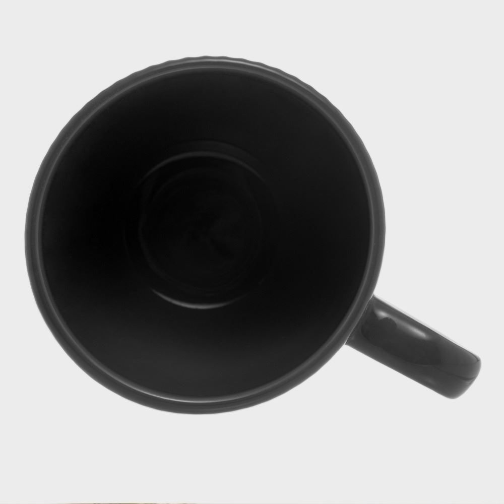 Caneca De Cerâmica Roma Lyor 210Ml - Preto