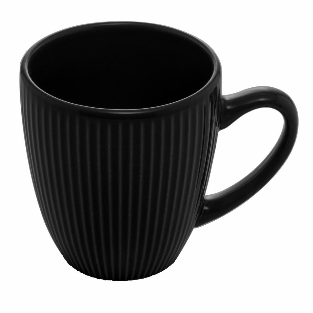 Caneca De Cerâmica Roma Lyor 210Ml - Preto