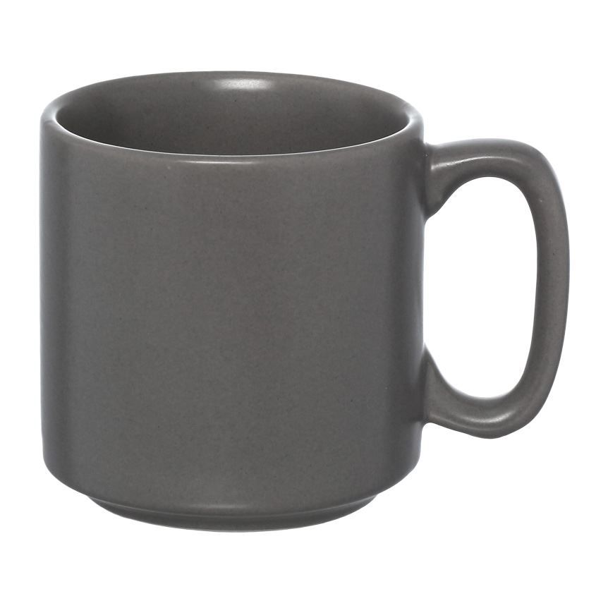 Caneca De Ceramica Surya Cinza 235Ml