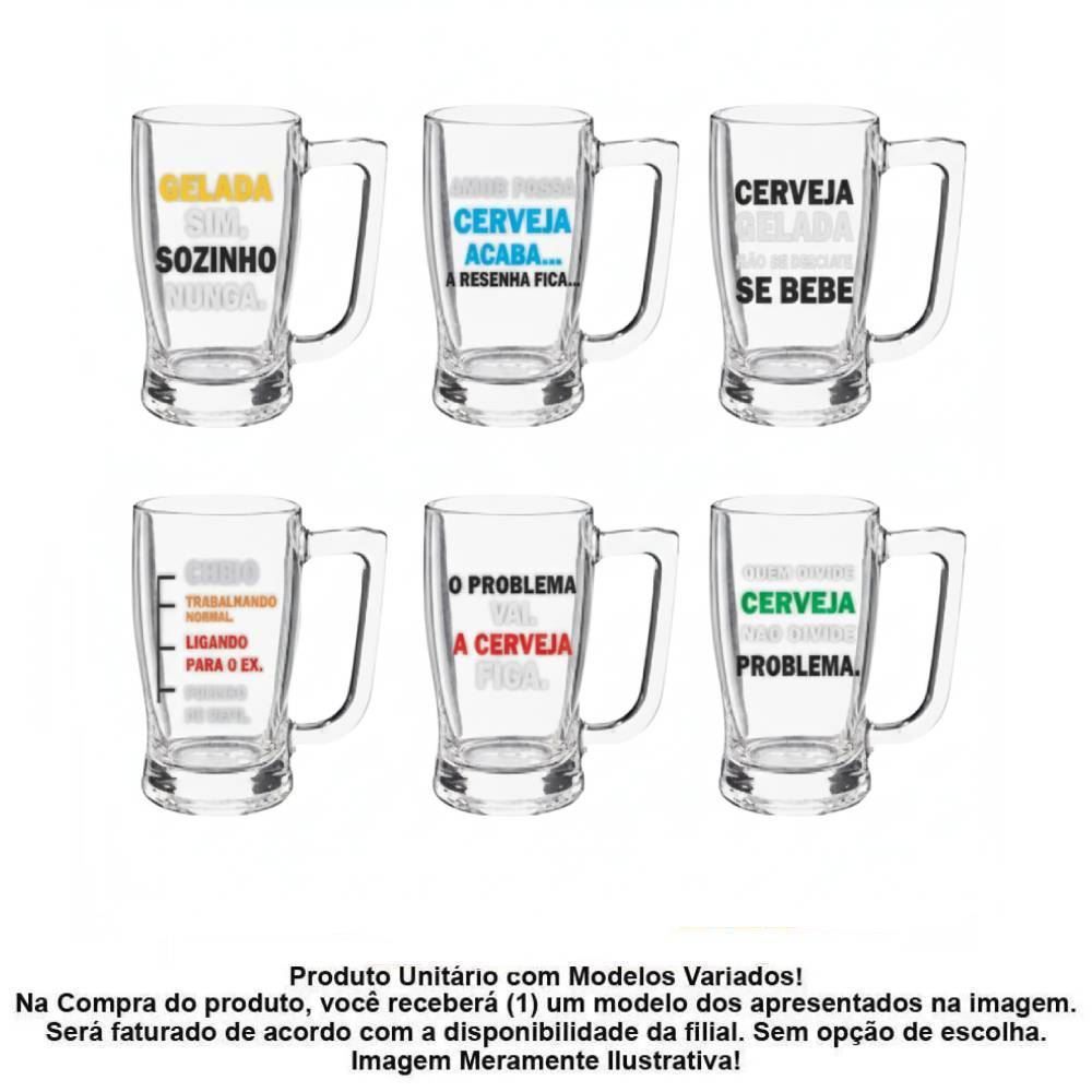 Caneca de Chopp Taberna 340Ml Decormartin - Sortido