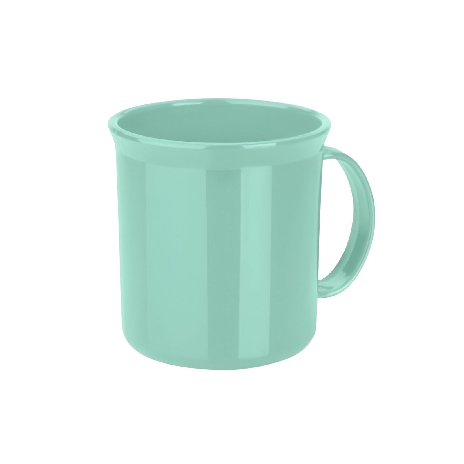 Caneca De Plástico Escolar Ou 350Ml - Verde Menta