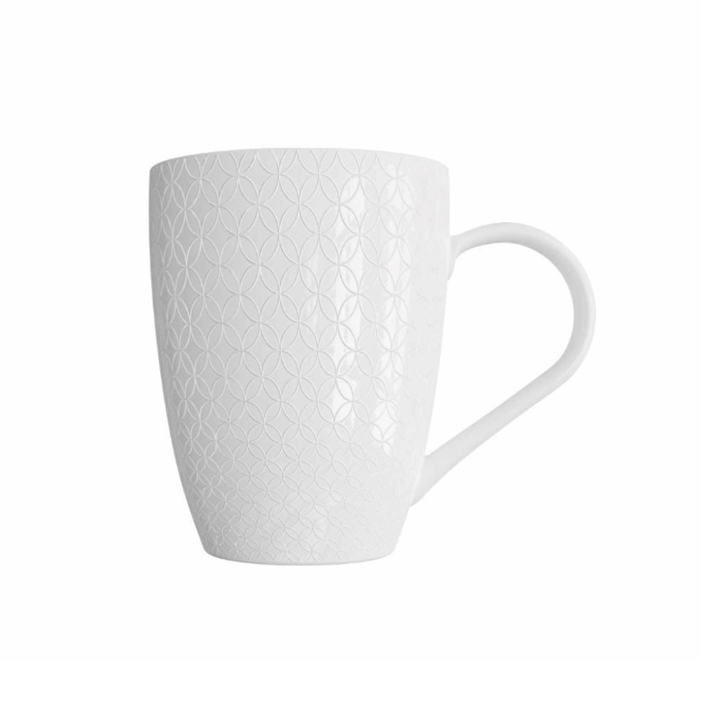 Caneca Decorada Geométrica Havan Casa Branca - 350ML