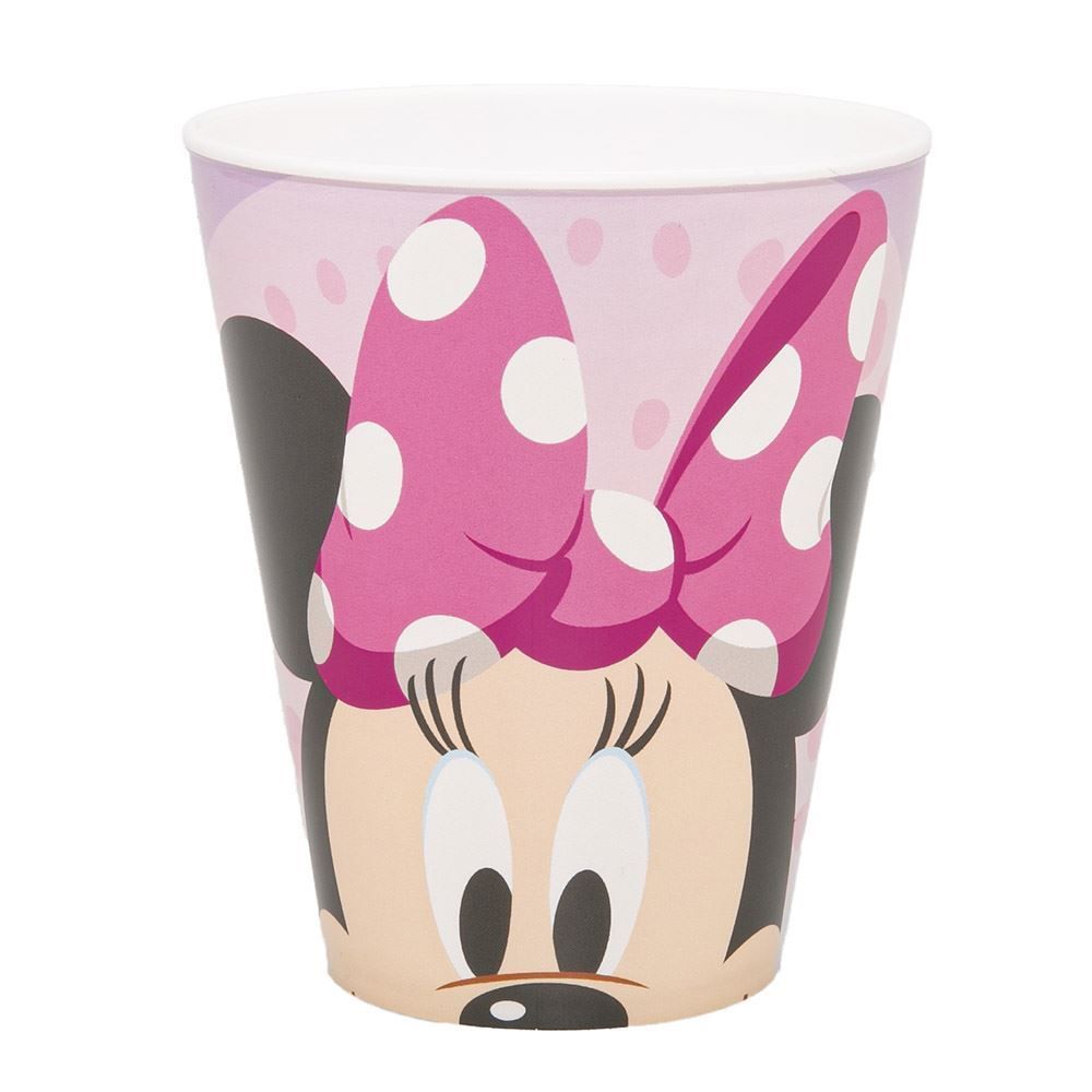 Caneca Minnie Plasútil 360Ml - Plástico