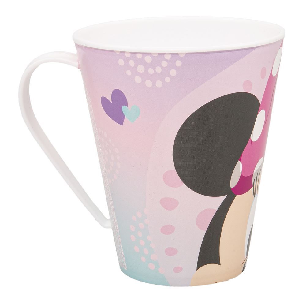 Caneca Minnie Plasútil 360Ml - Plástico