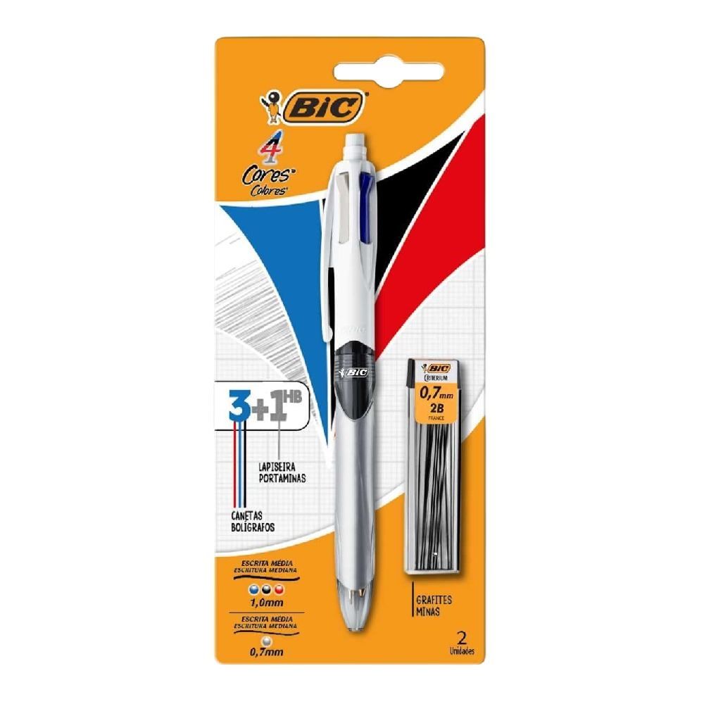 Caneta Esferográfica 1.0 com Lapiseira Bic - 971266